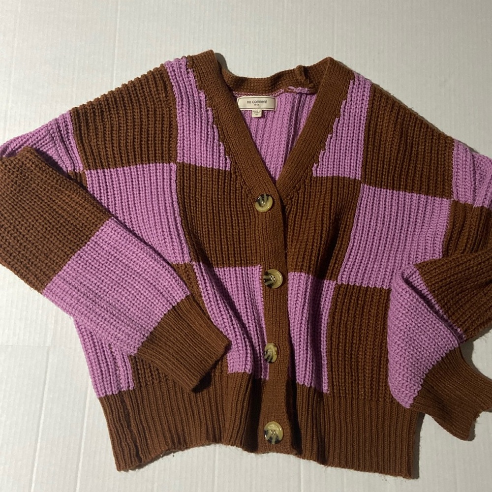 No Comment NY-LA 100% Acrylic Sweater